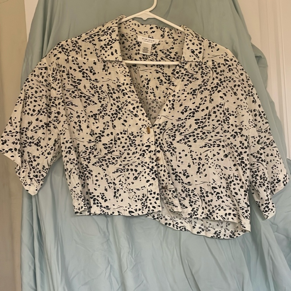 Crop top blouse